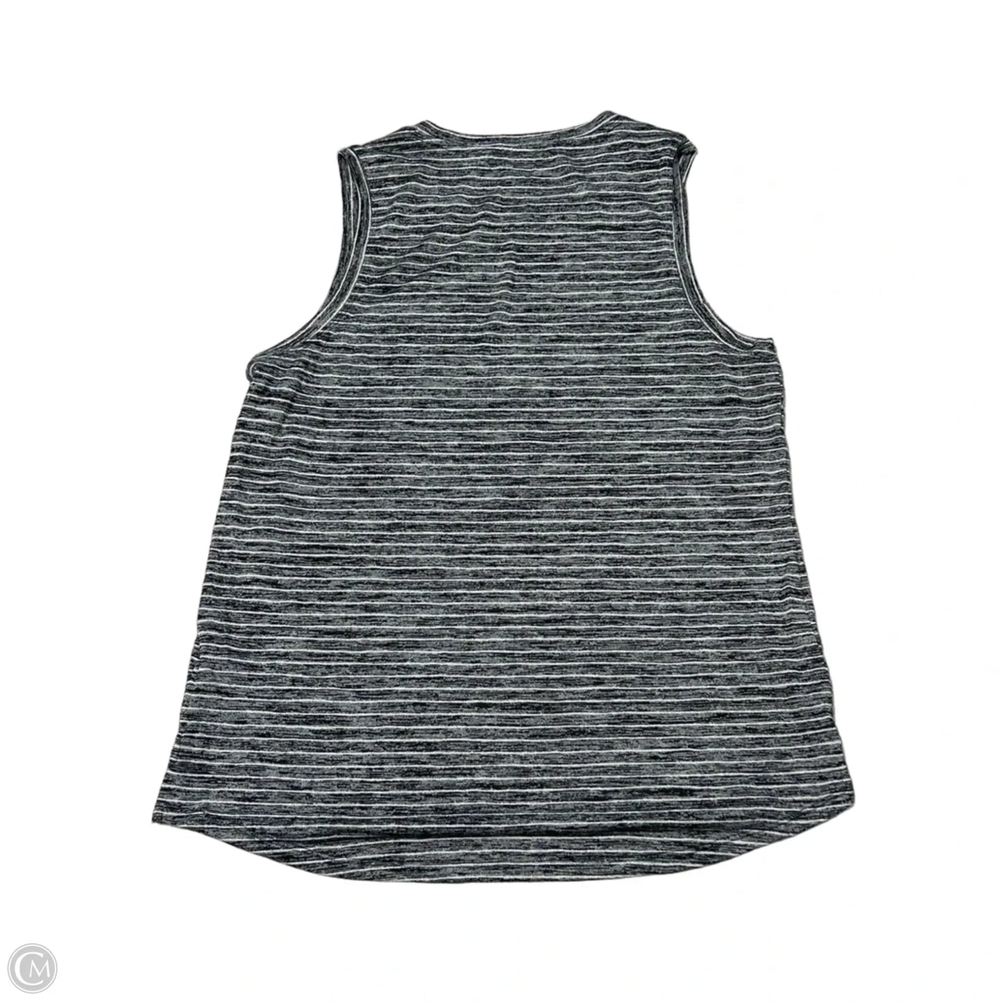 Athletic Tank Top By Athleta In Striped Pattern, Size: L
