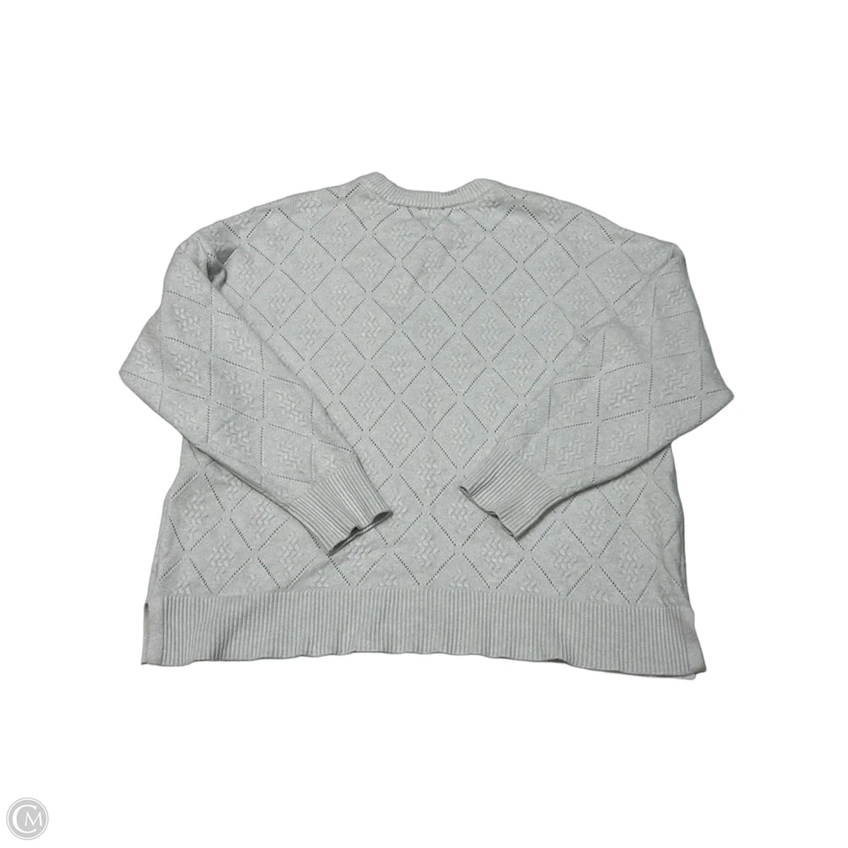 Sweater By Cyrus In Grey, Size: 1x