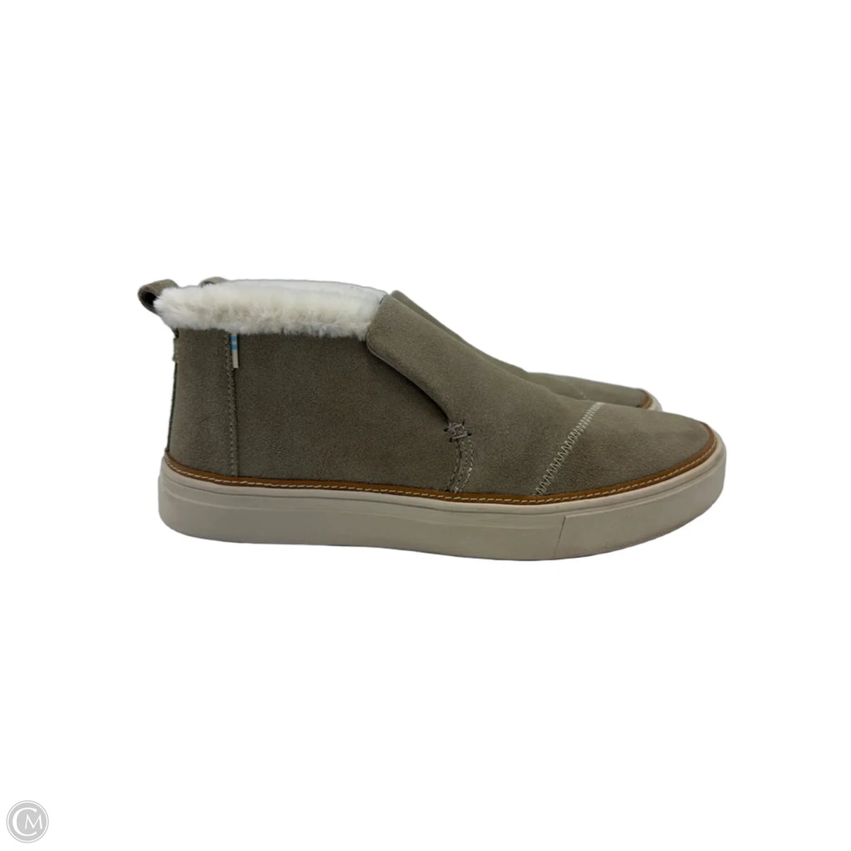 Shoes Flats By Toms In Taupe, Size: 9