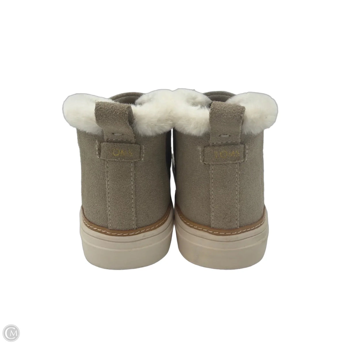 Shoes Flats By Toms In Taupe, Size: 9
