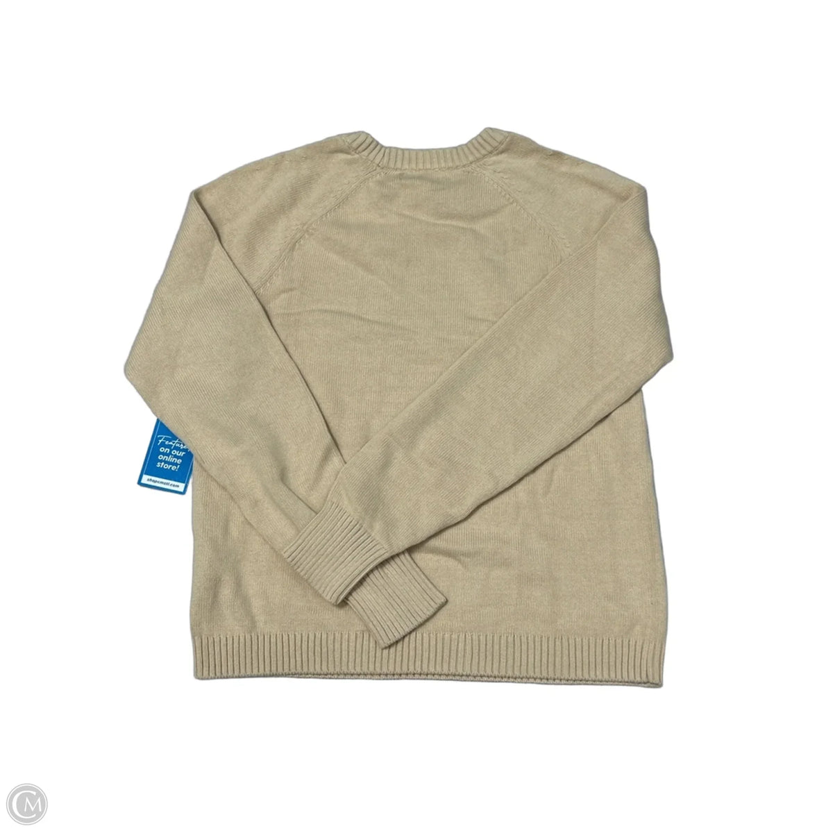 New! Sweater By Lands End In Tan, Size: S
