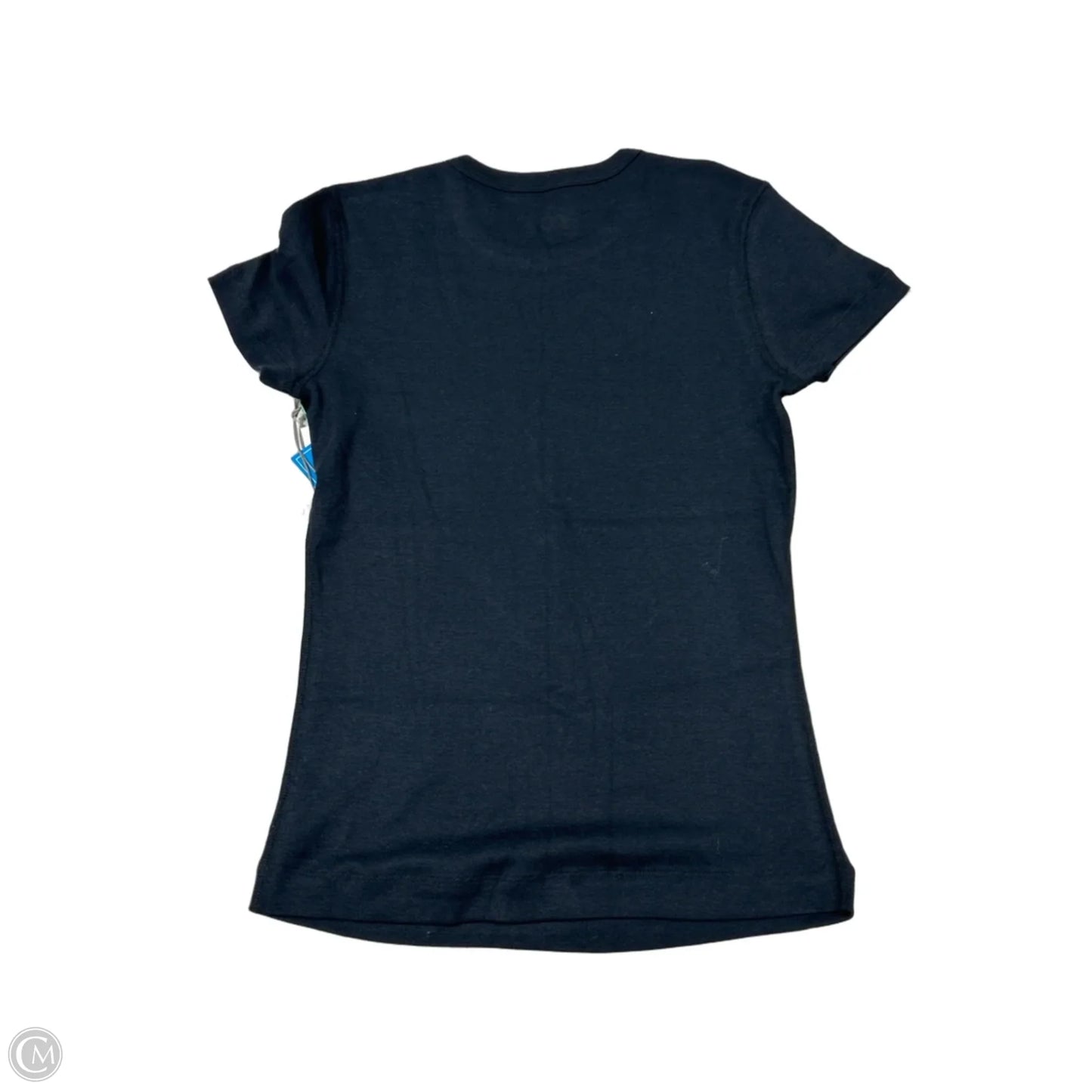 Top Short Sleeve By Three Dots In Black, Size: S