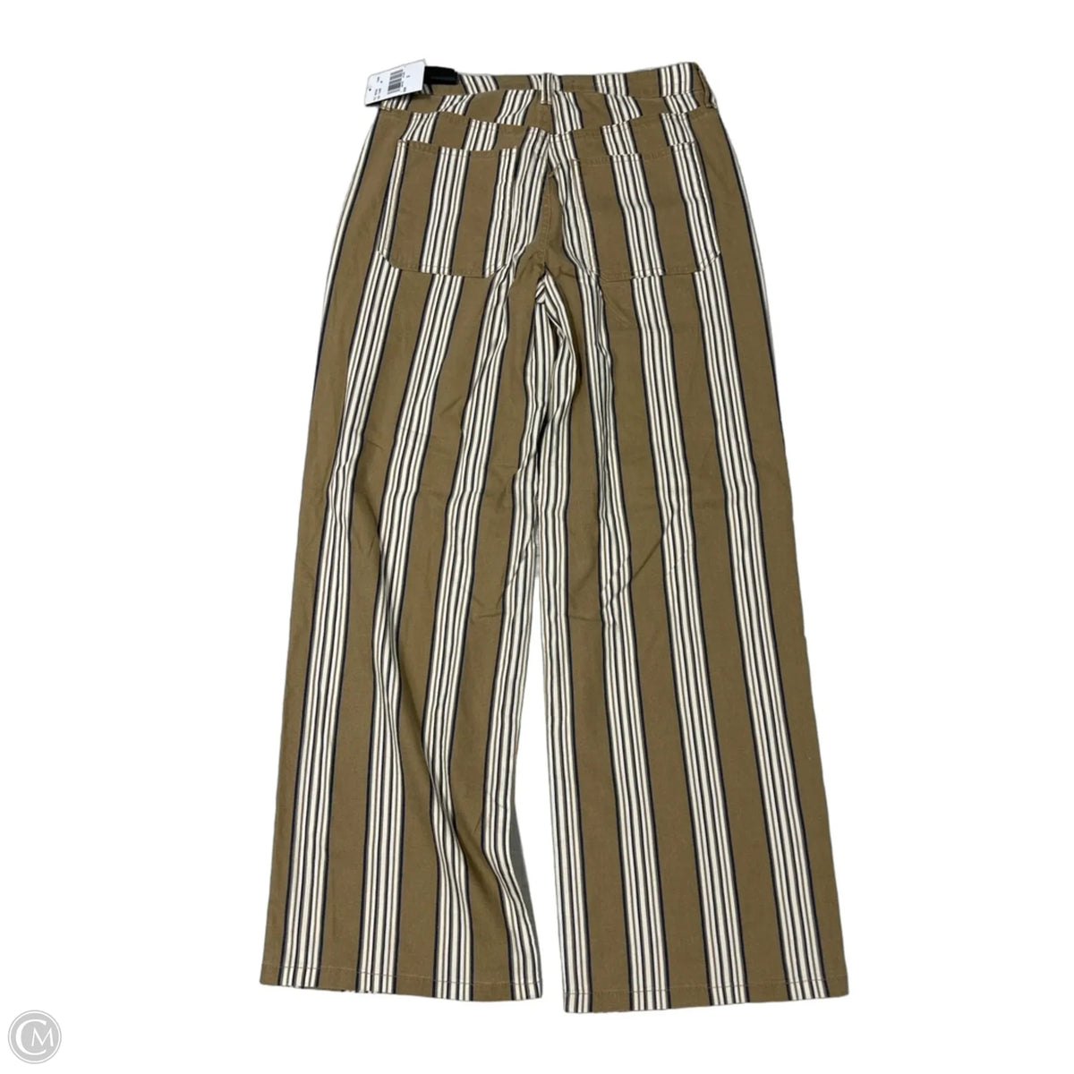 Pants Wide Leg By Kut In Striped Pattern, Size: 0