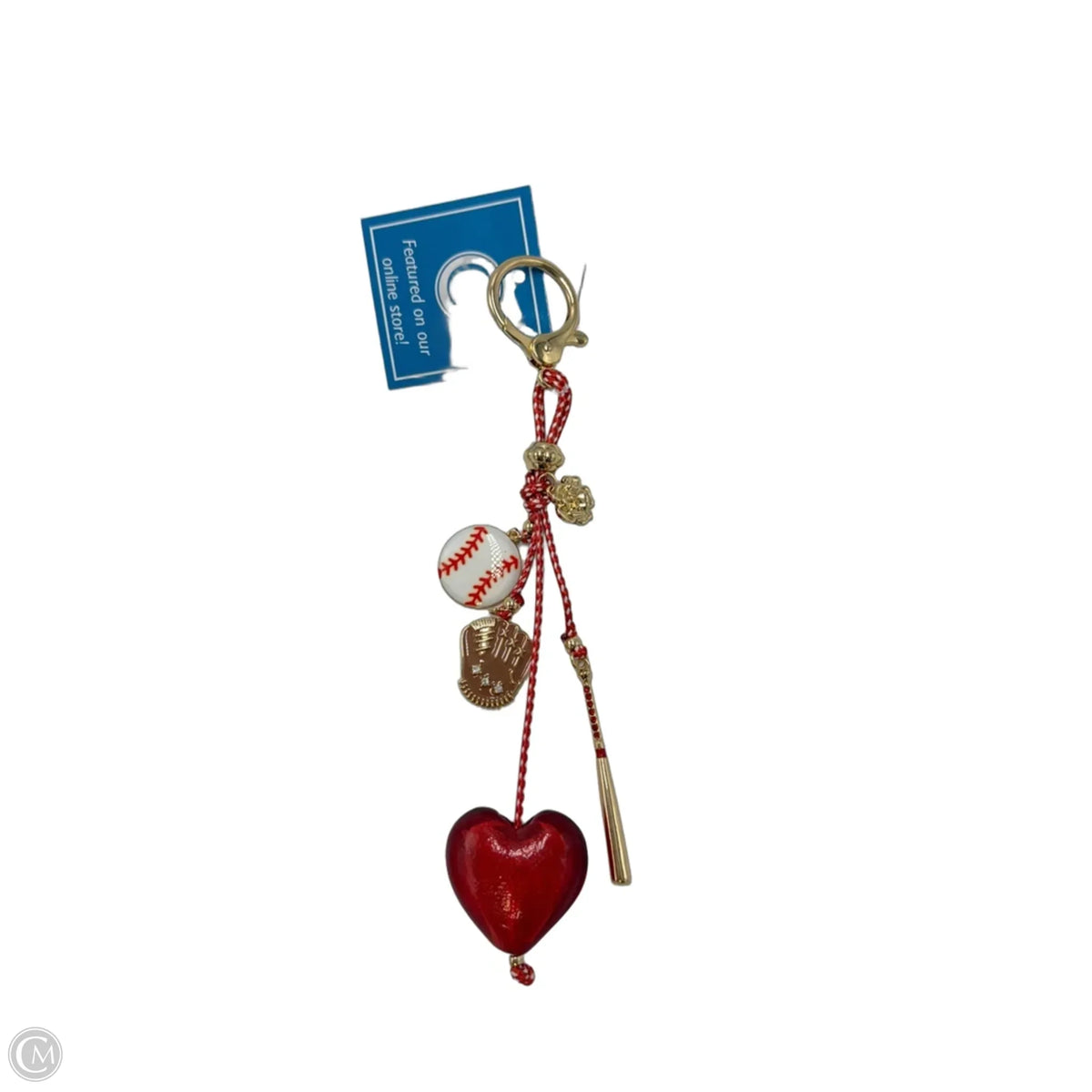 Baseball Bag Charm By Anthropologie