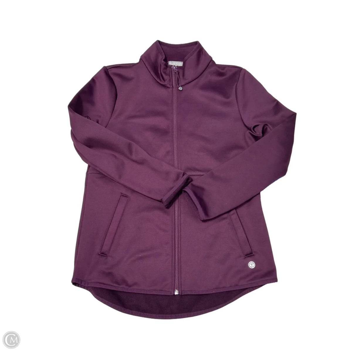 Athletic Jacket By Talbots In Purple, Size: Mp