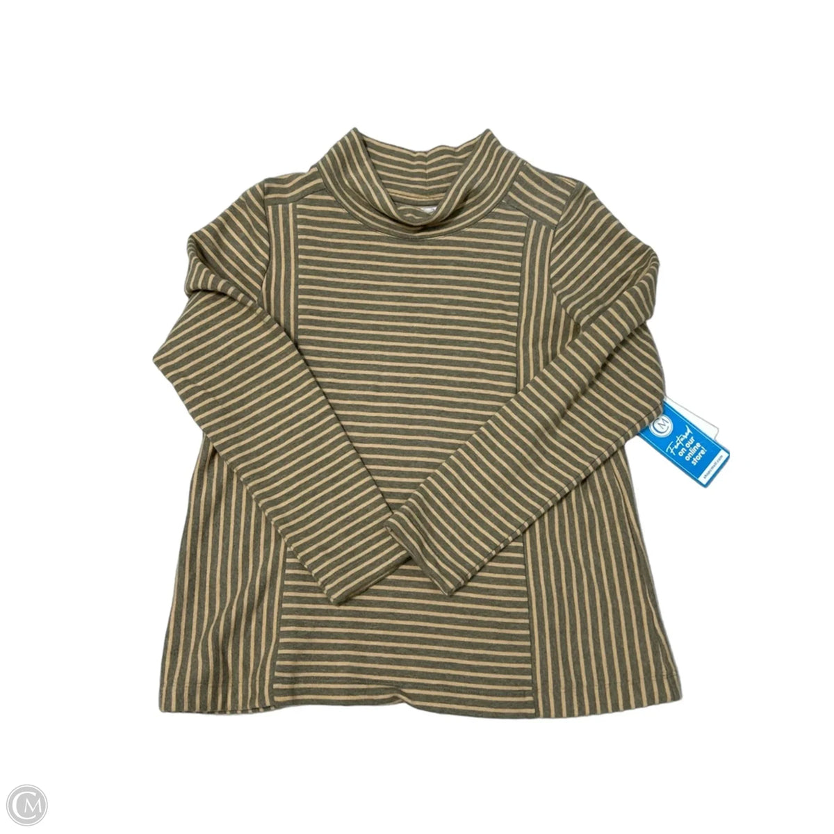 Top Long Sleeve By J. Jill In Striped Pattern, Size: Sp