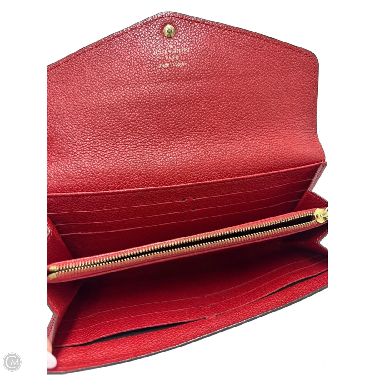 Louis Vuitton Sarah Empreinte Luxury Wallet