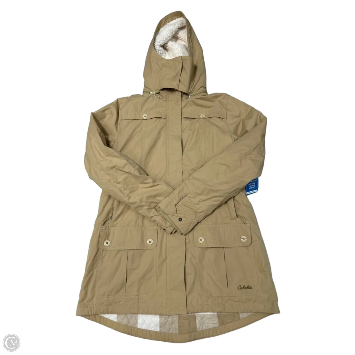Coat Other By Cabelas In Tan, Size: L