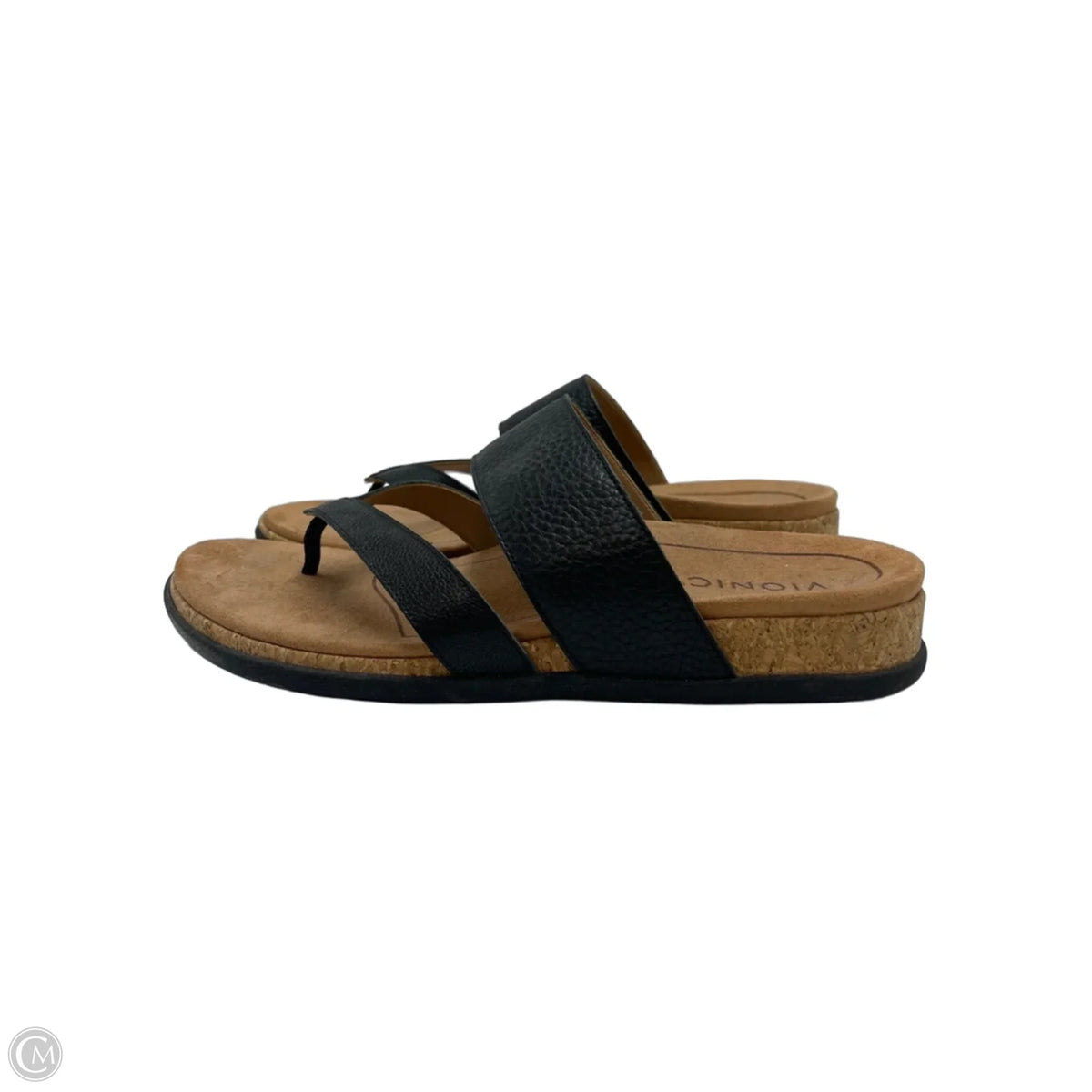 Sandals Flats By Vionic In Brown, Size: 10