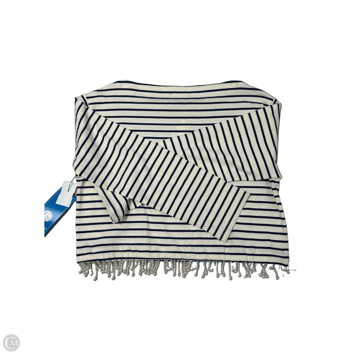 Top Long Sleeve By J. Crew In Striped Pattern, Size: S