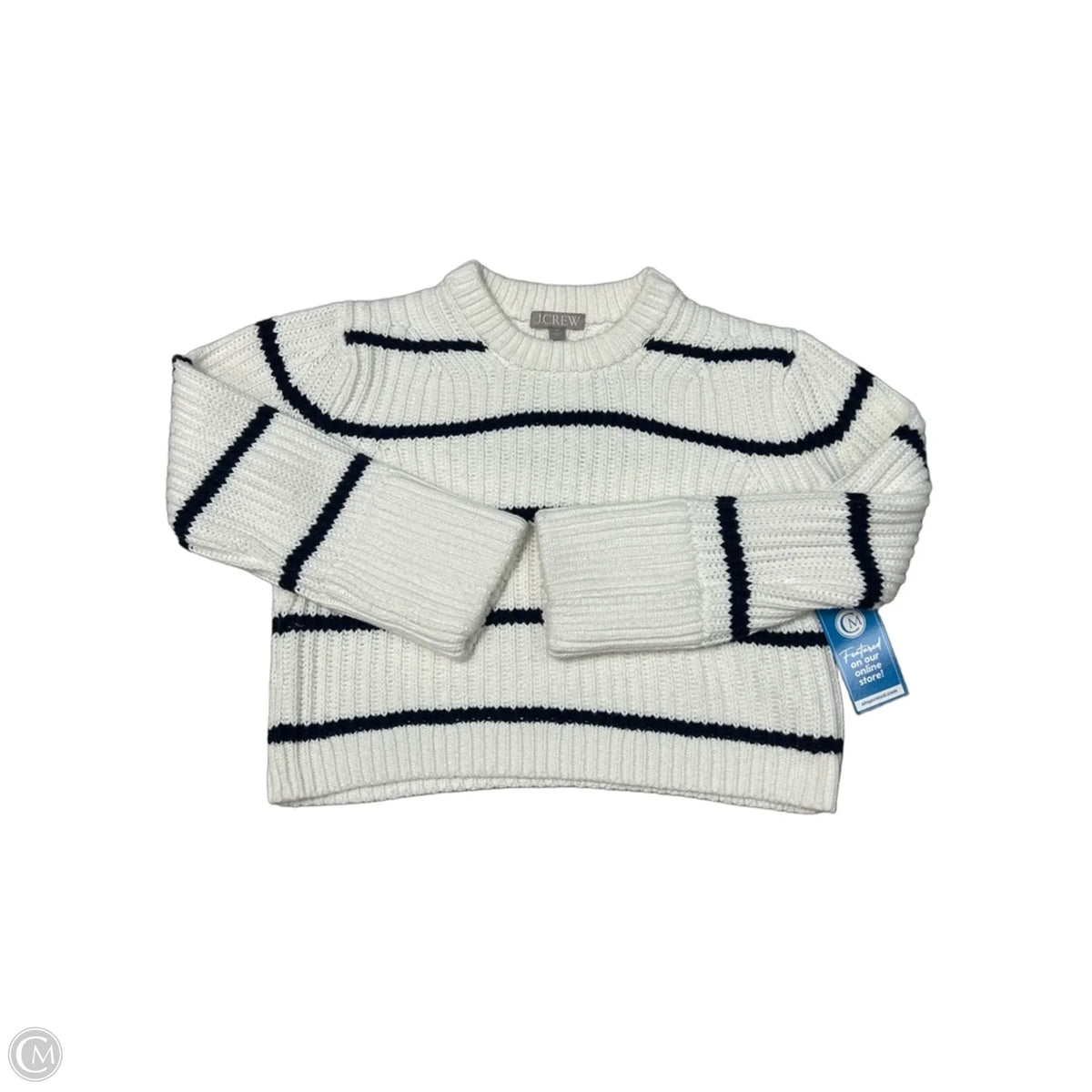 Sweater By J. Crew In Striped Pattern, Size: Xs