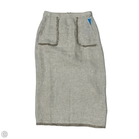 New! Skirt Midi By J. Crew In Tan, Size: 0