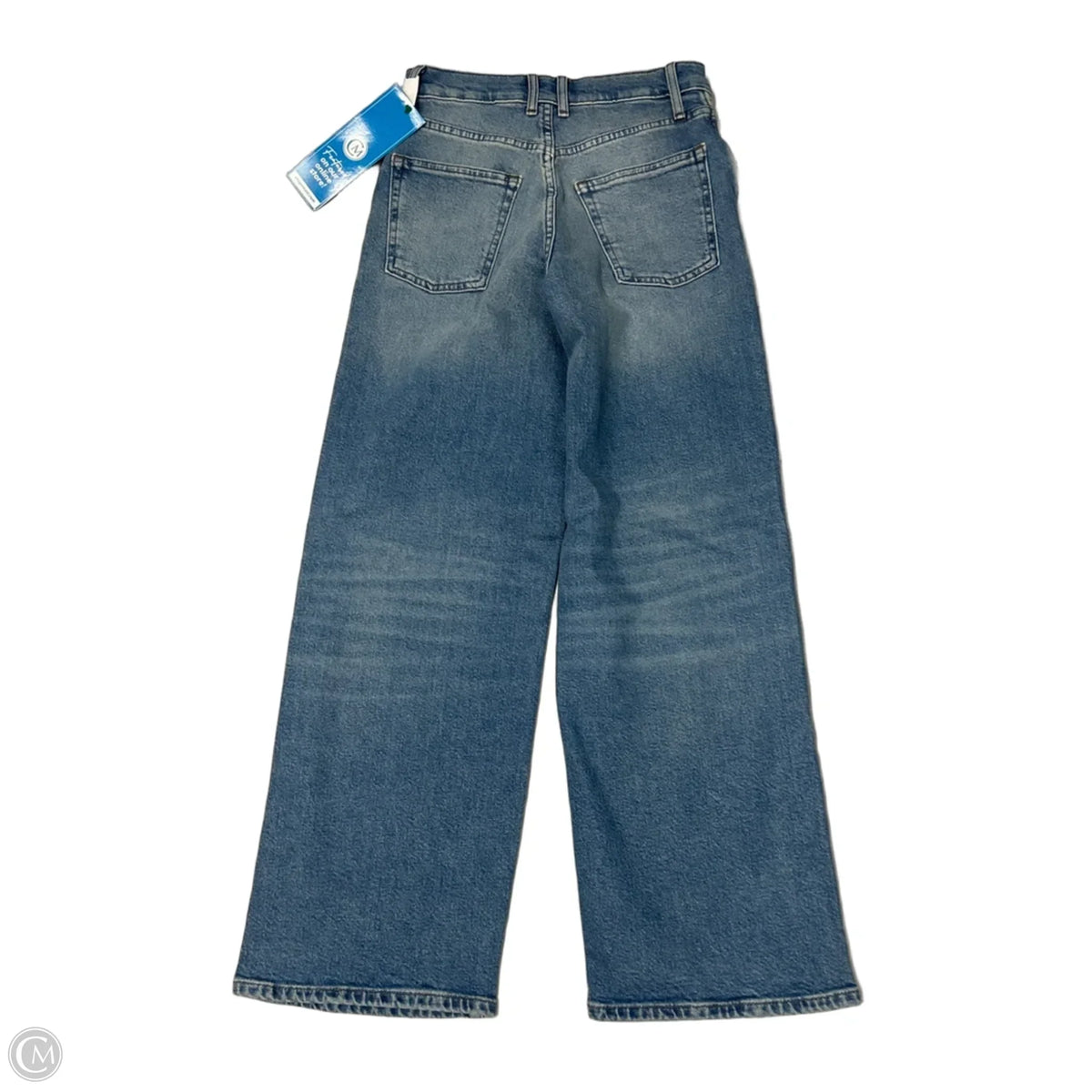 Jeans Wide Leg By J. Crew In Blue, Size: 0