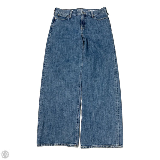 Jeans Wide Leg By J. Crew In Blue, Size: 4