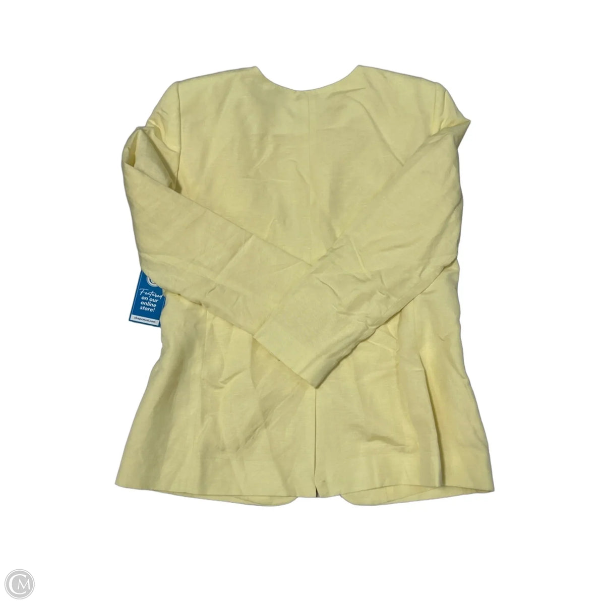 Blazer By Ann Taylor In Yellow, Size: L