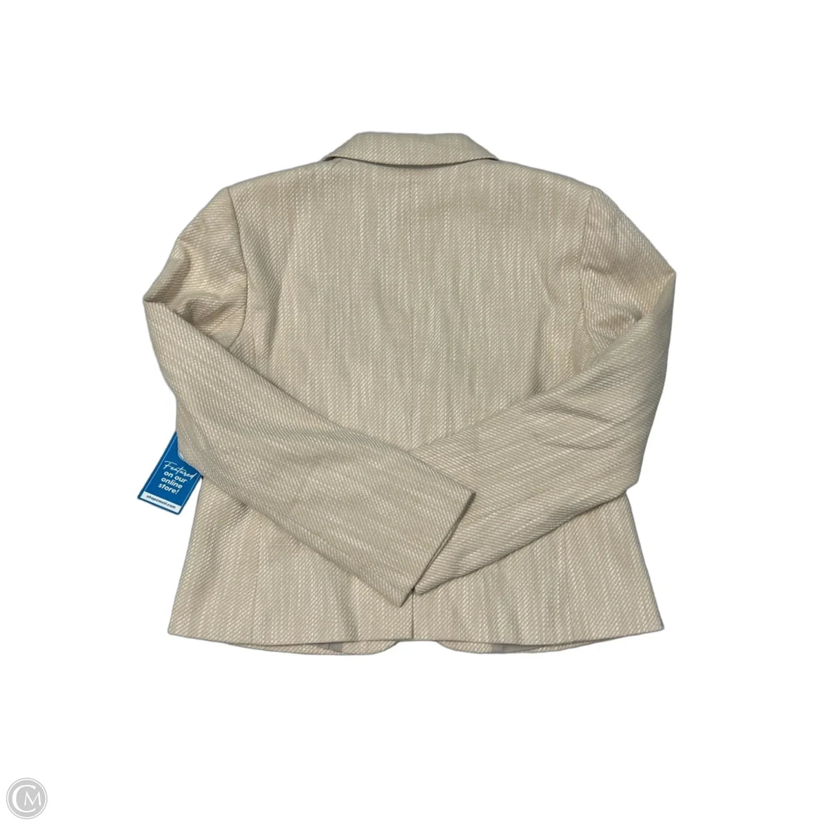 Blazer By Ann Taylor In Tan, Size: M