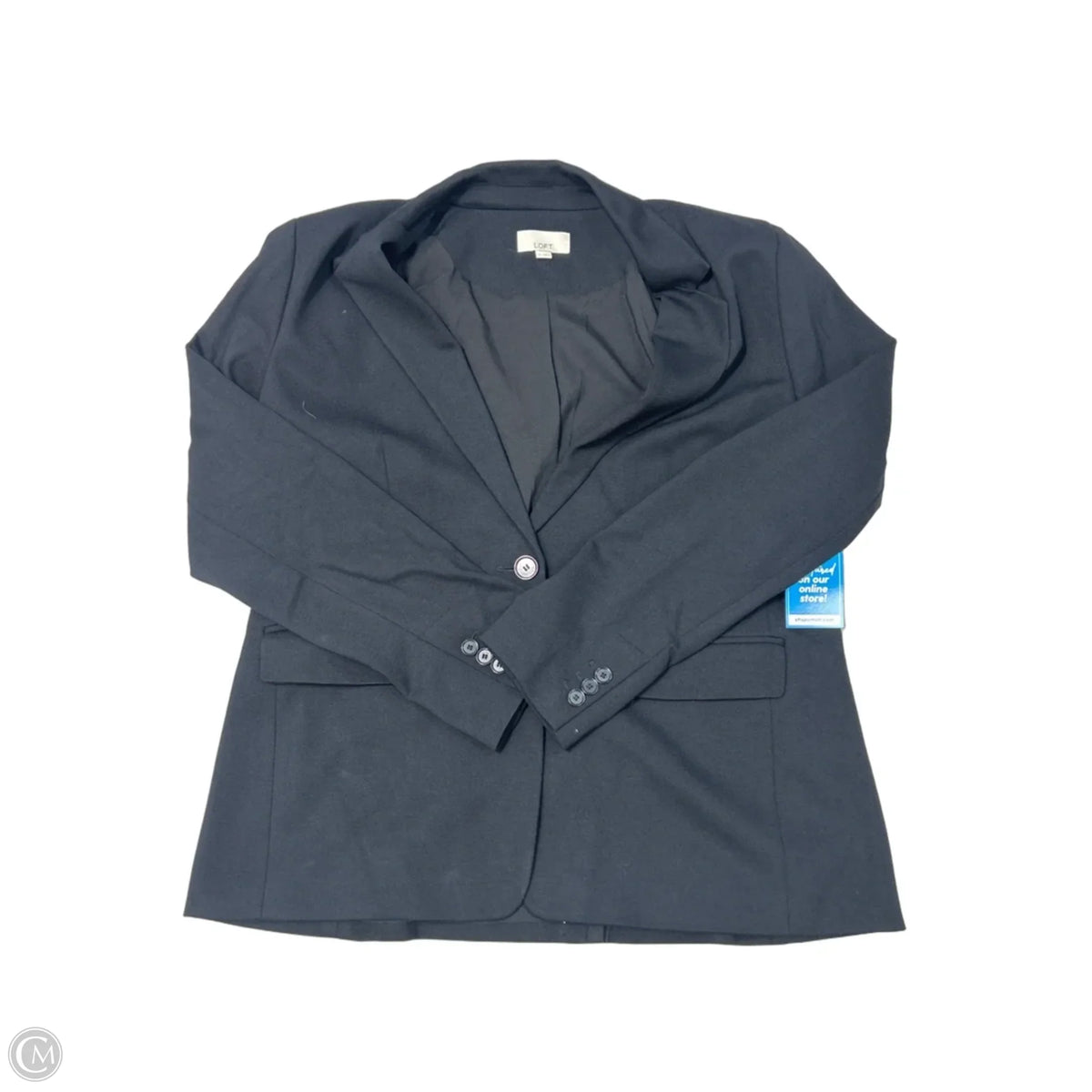 Blazer By Loft In Black, Size: L
