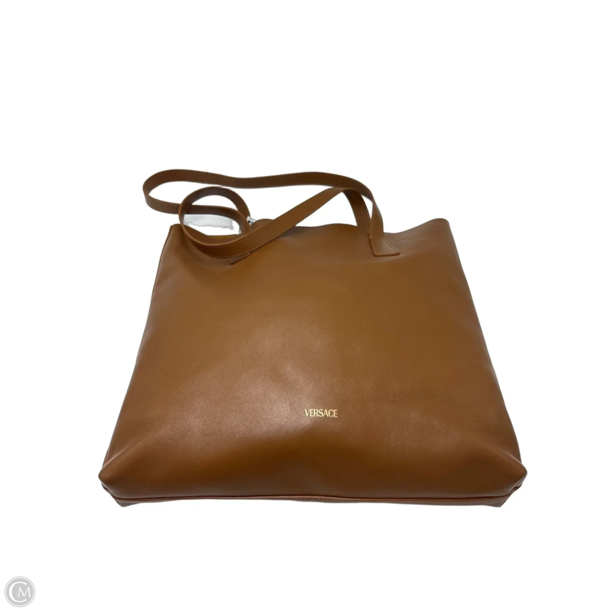 Versace La Medusa Smooth Leather Luxury Tote / Handbag