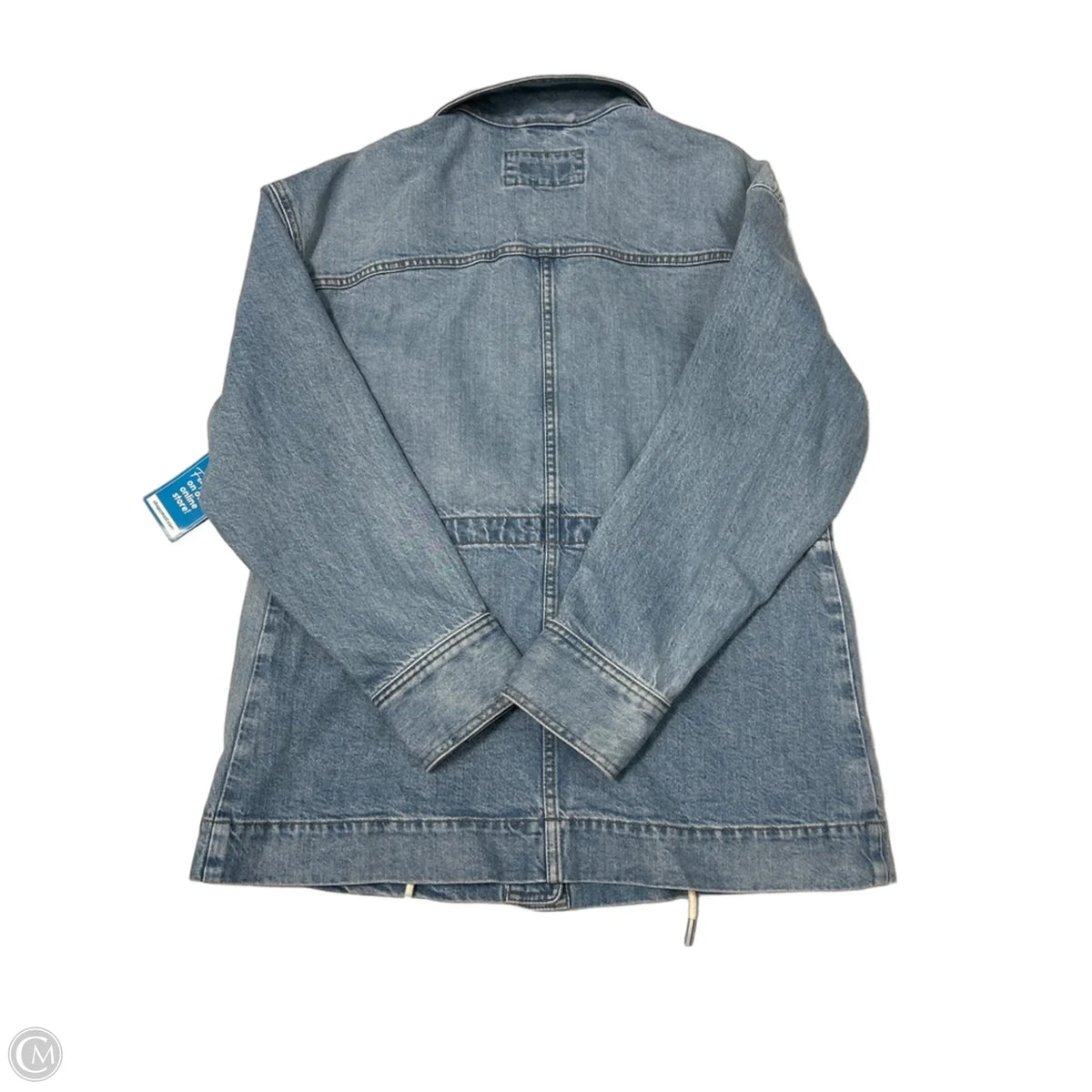 Jacket Denim By Loft In Blue Denim, Size: M