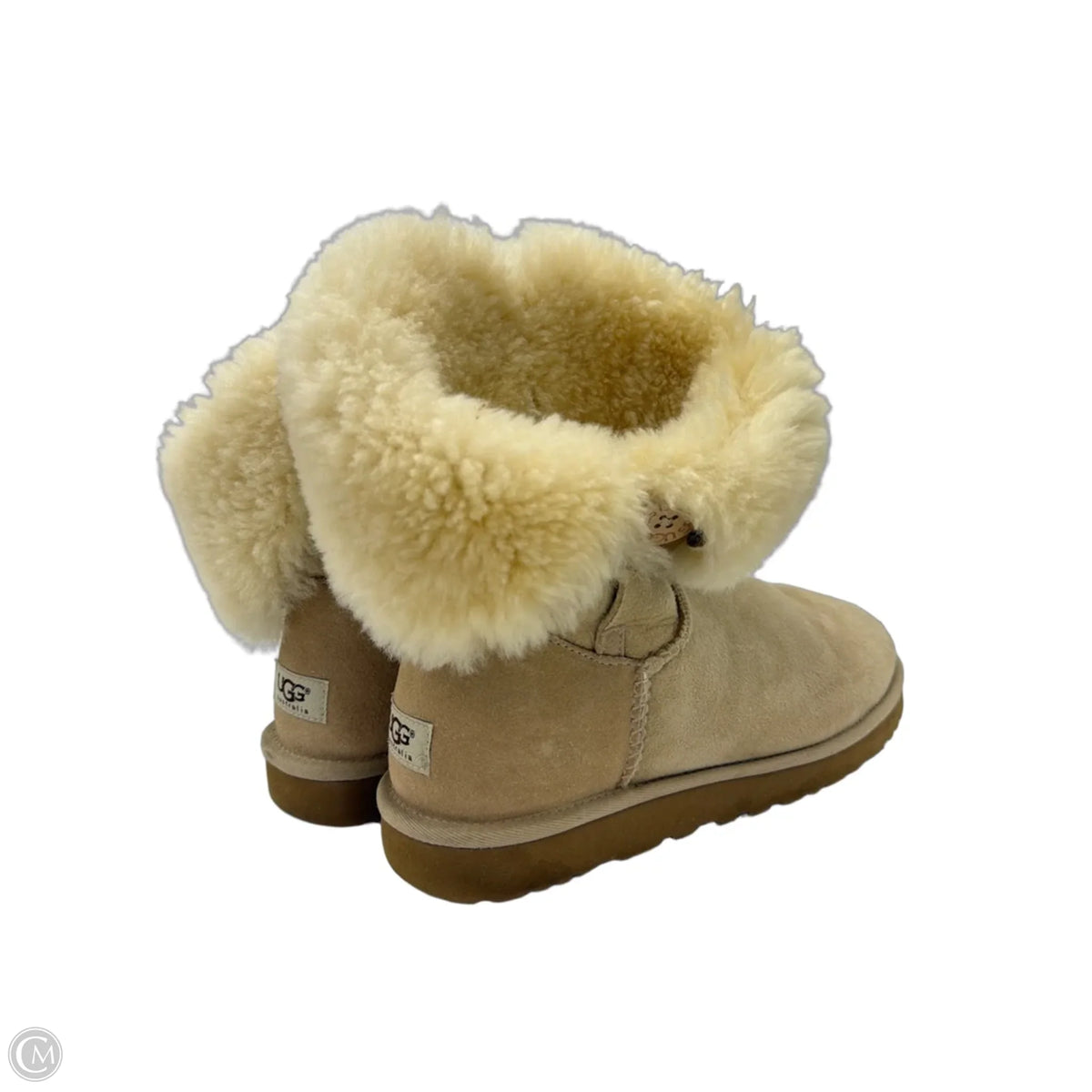 Boots Designer By UGG In Cream, Size: 11