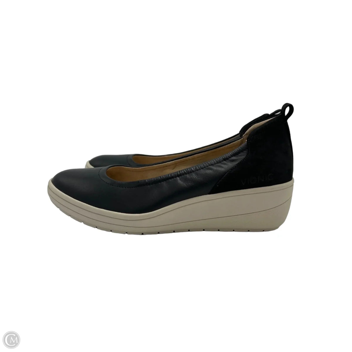 New! Shoes Heels Wedge By Vionic In Black, Size: 9