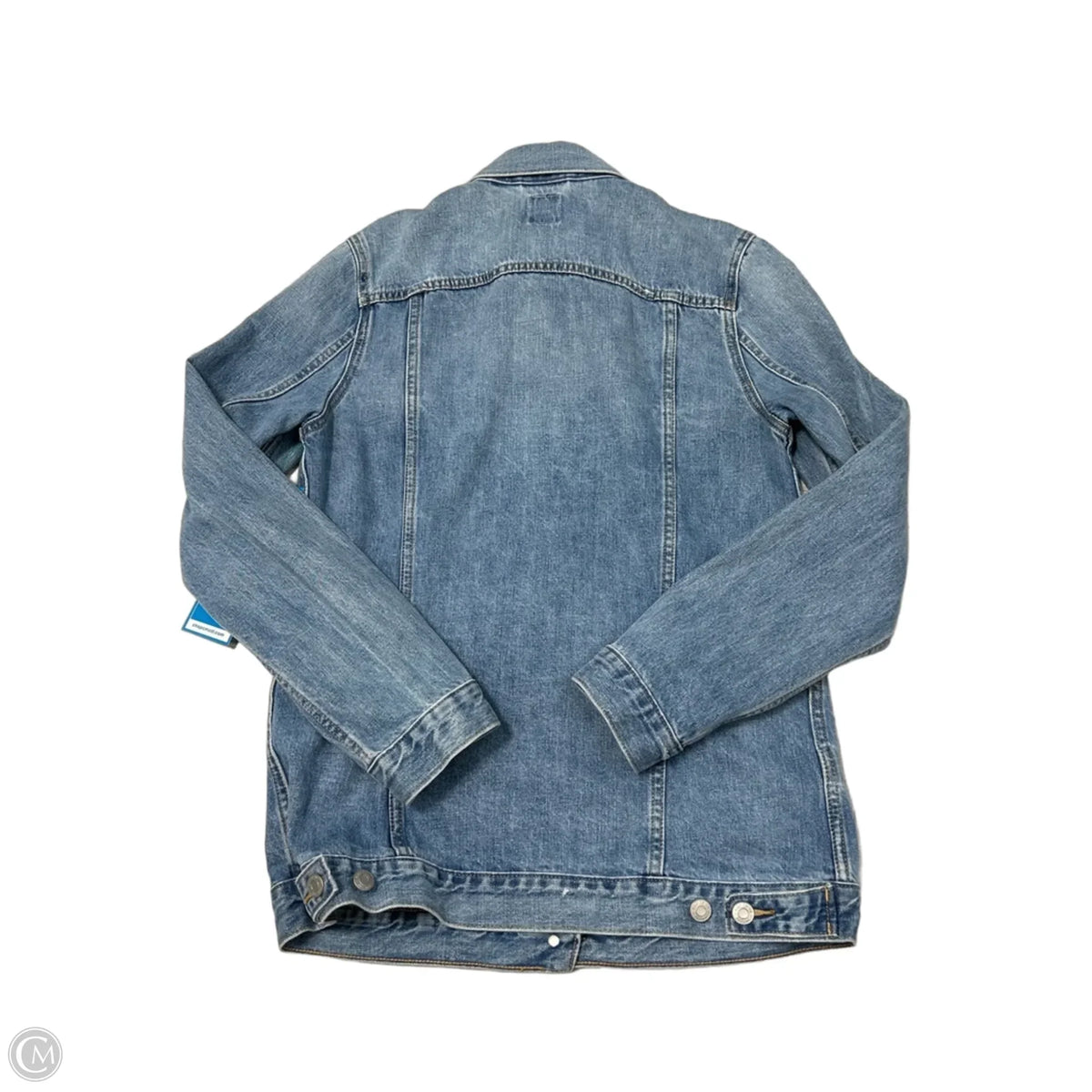 Jacket Denim By Gap In Blue, Size: S