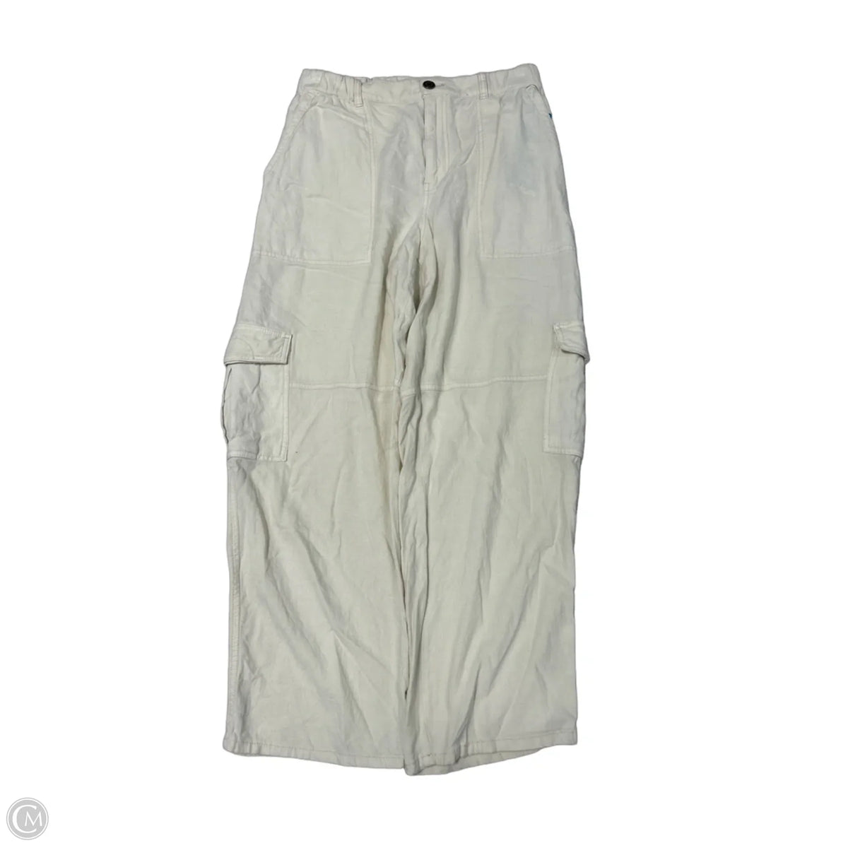 Pilcro Cream Cargo Utility Pants Size M