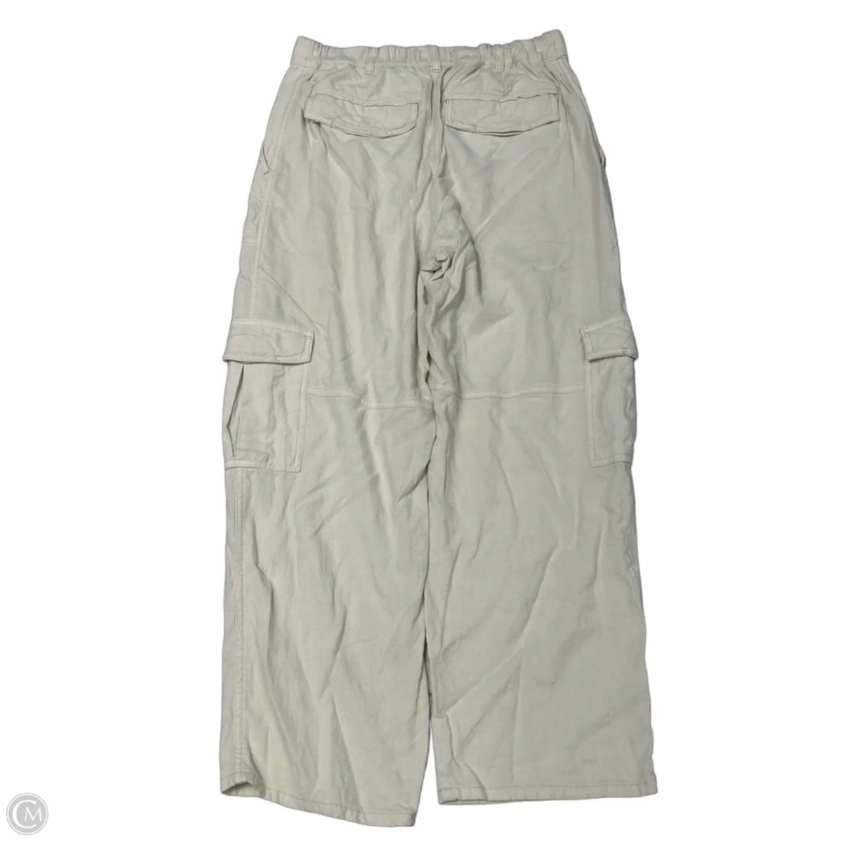 Pilcro Cream Cargo Utility Pants Size M