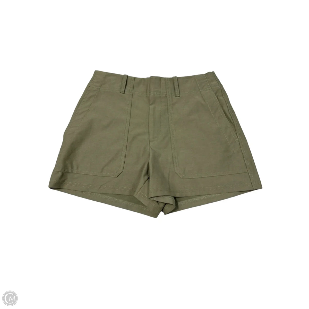 Athleta Green Athletic Shorts, Size 6