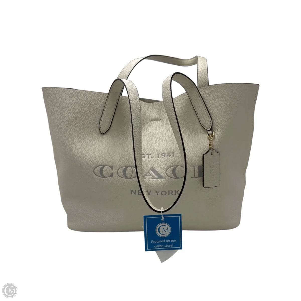 Coach Cameron Designer Tote in White