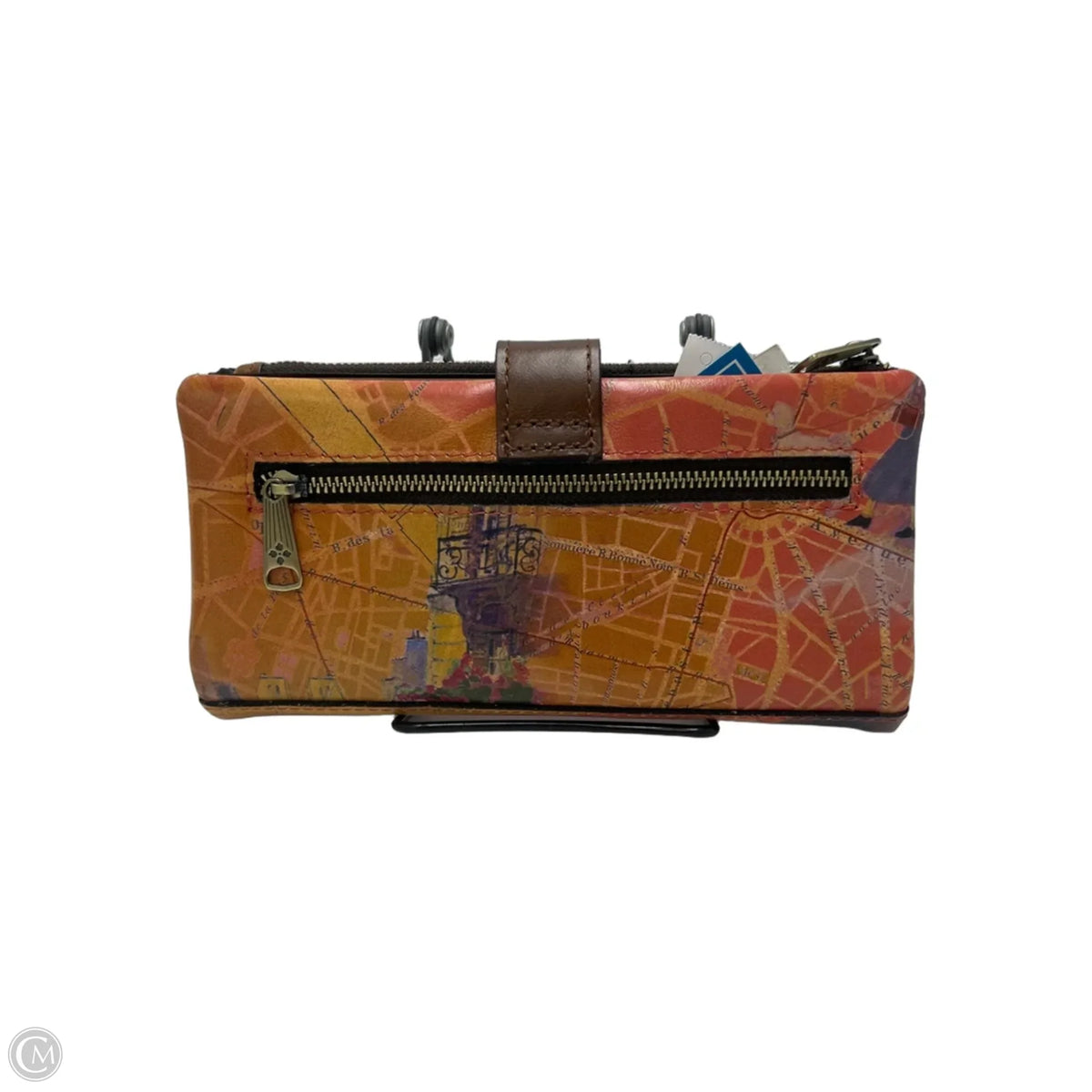 Patricia Nash Designer Wallet in Orange