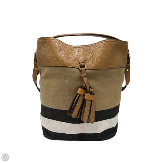 Burberry Ashby Check Luxury Tote / Handbag