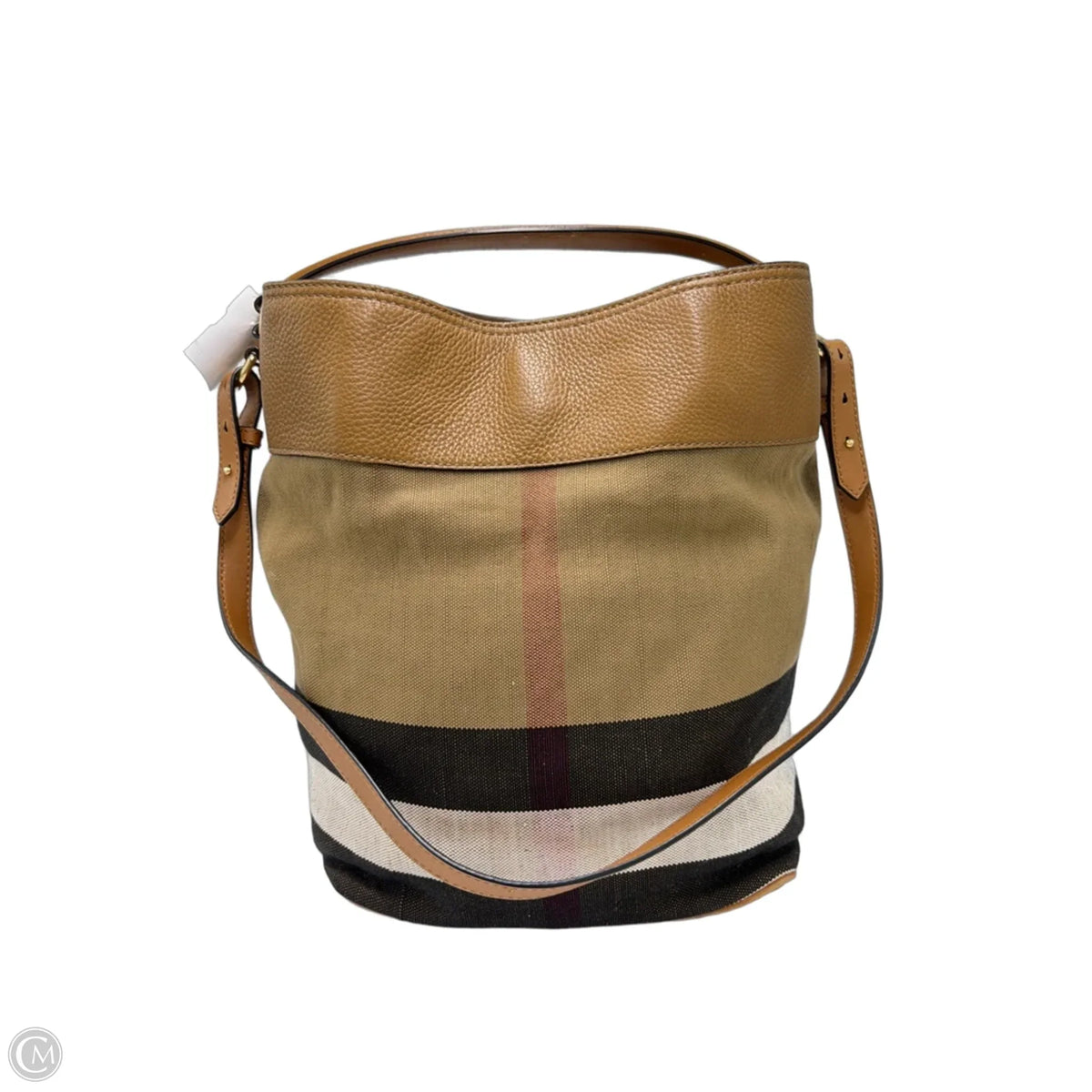 Burberry Ashby Check Luxury Tote / Handbag