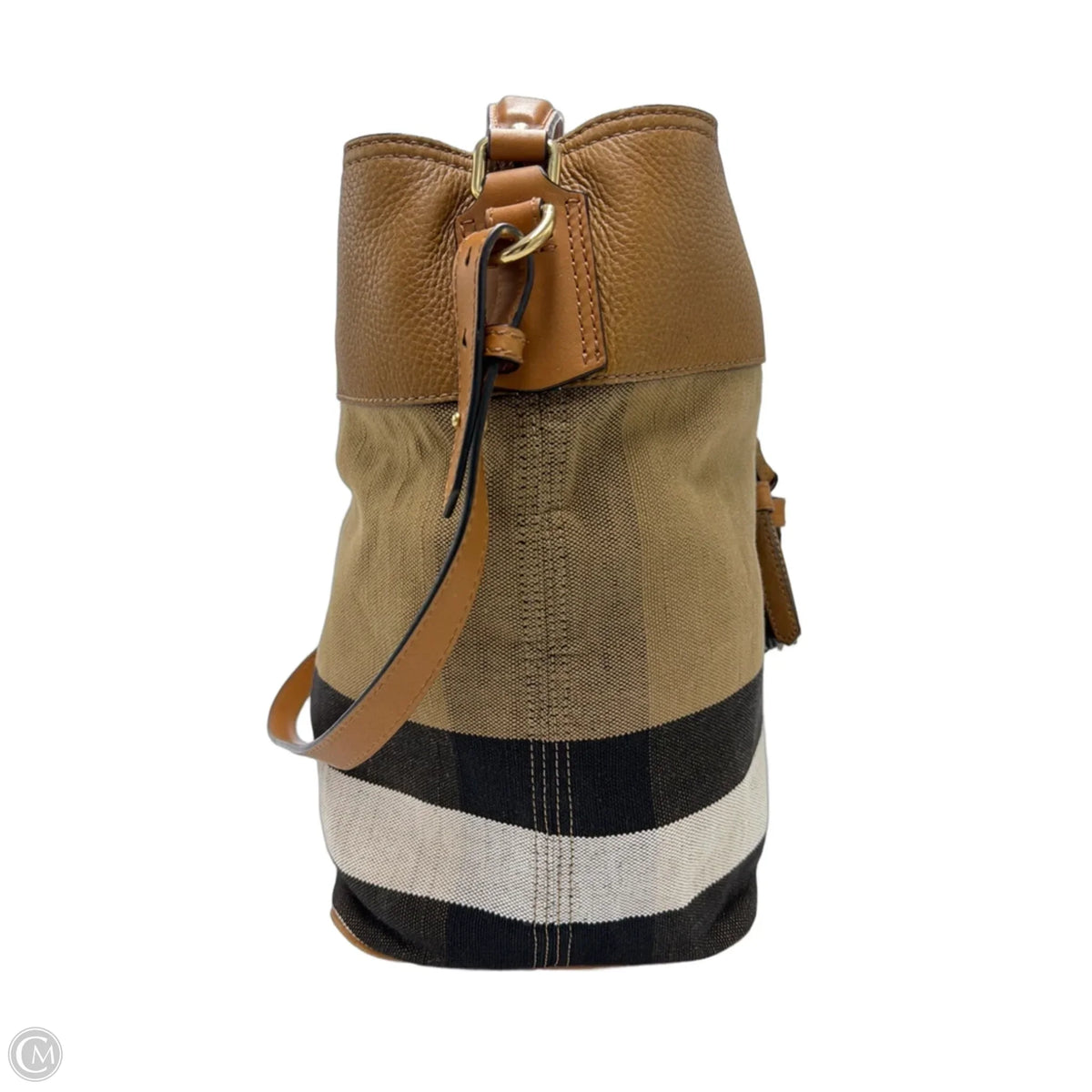 Burberry Ashby Check Luxury Tote / Handbag