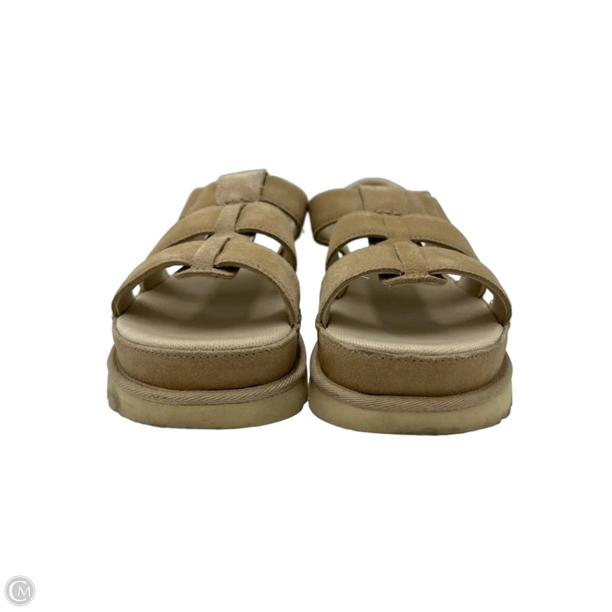 UGG Designer Sandals in Tan, Size 9