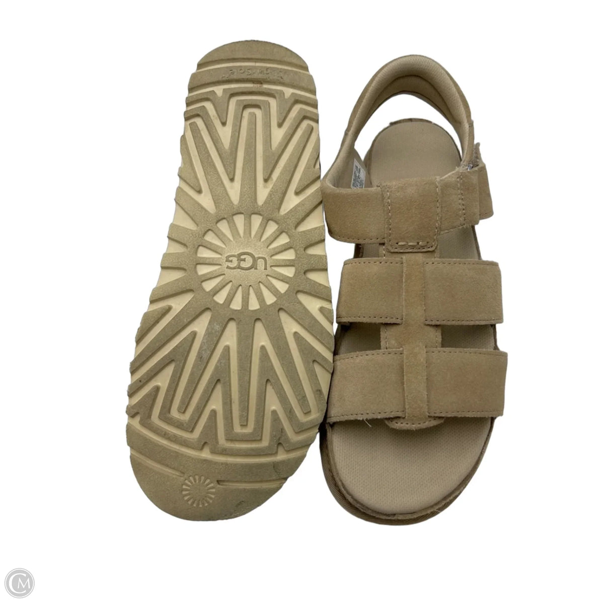UGG Designer Sandals in Tan, Size 9