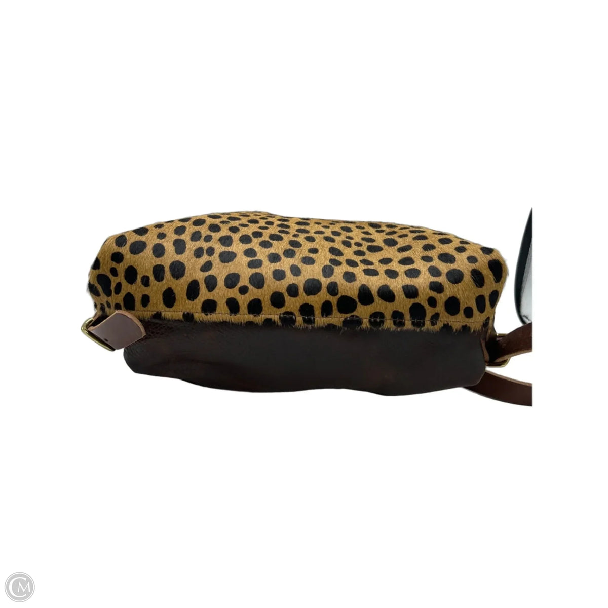 Meanwhile Back on the Farm Cheetah Hair-on-Hide Designer Backpack in Multicolored