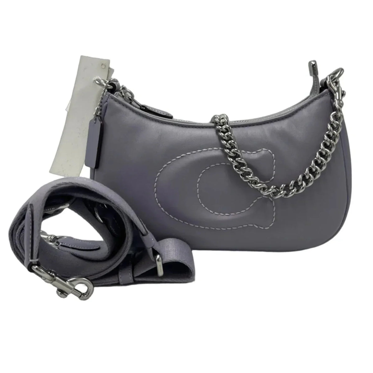 Coach Teri Designer Shoulder Bag in Purple