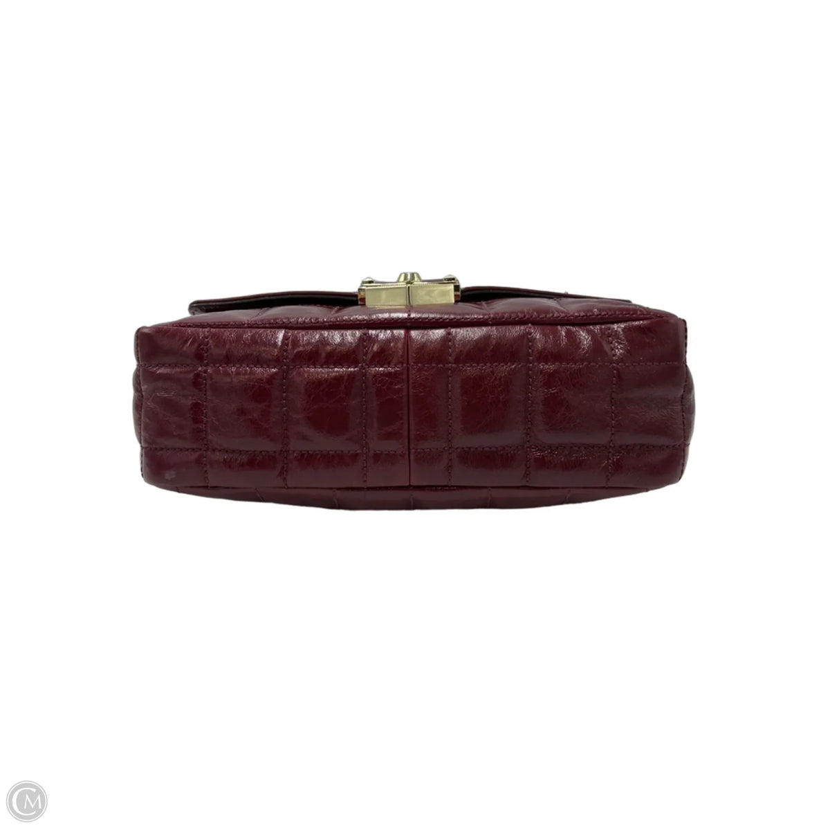 Michael Kors Quilted Designer Handbag in Maroon