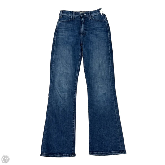MOTHER The Hustler Ankle Designer Jeans in Blue, Size 0