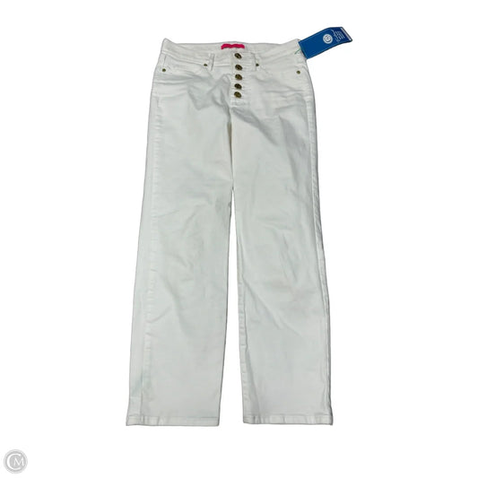 Lilly Pulitzer Designer Jeans in White, Size 2