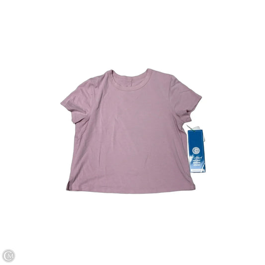 Lululemon Athletic Short-Sleeve Top in Pink, Size S