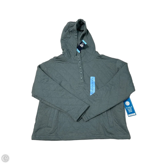 New! Lands' End Hoodie in Green, Size L