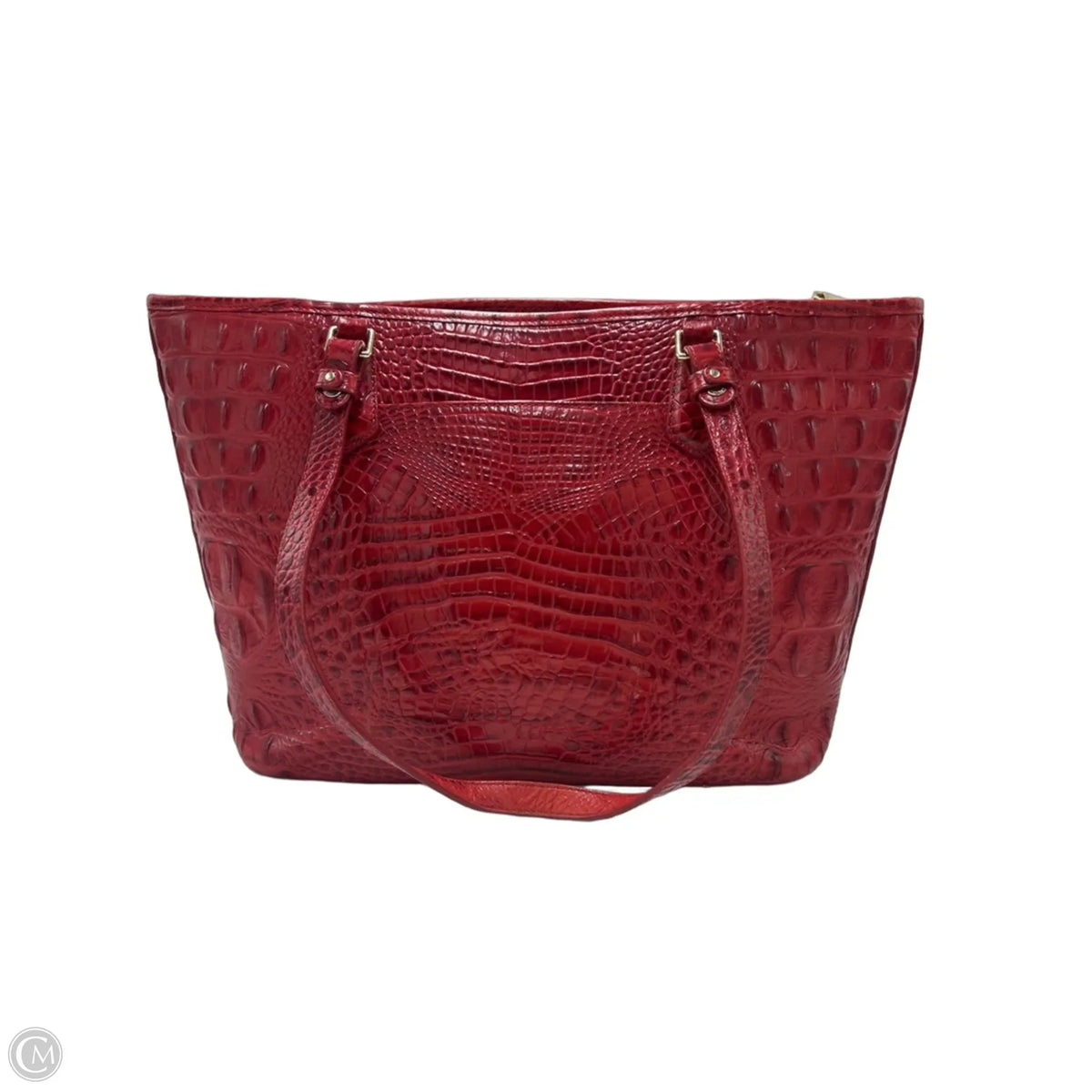 Brahmin Medium Asher Designer Tote in Red