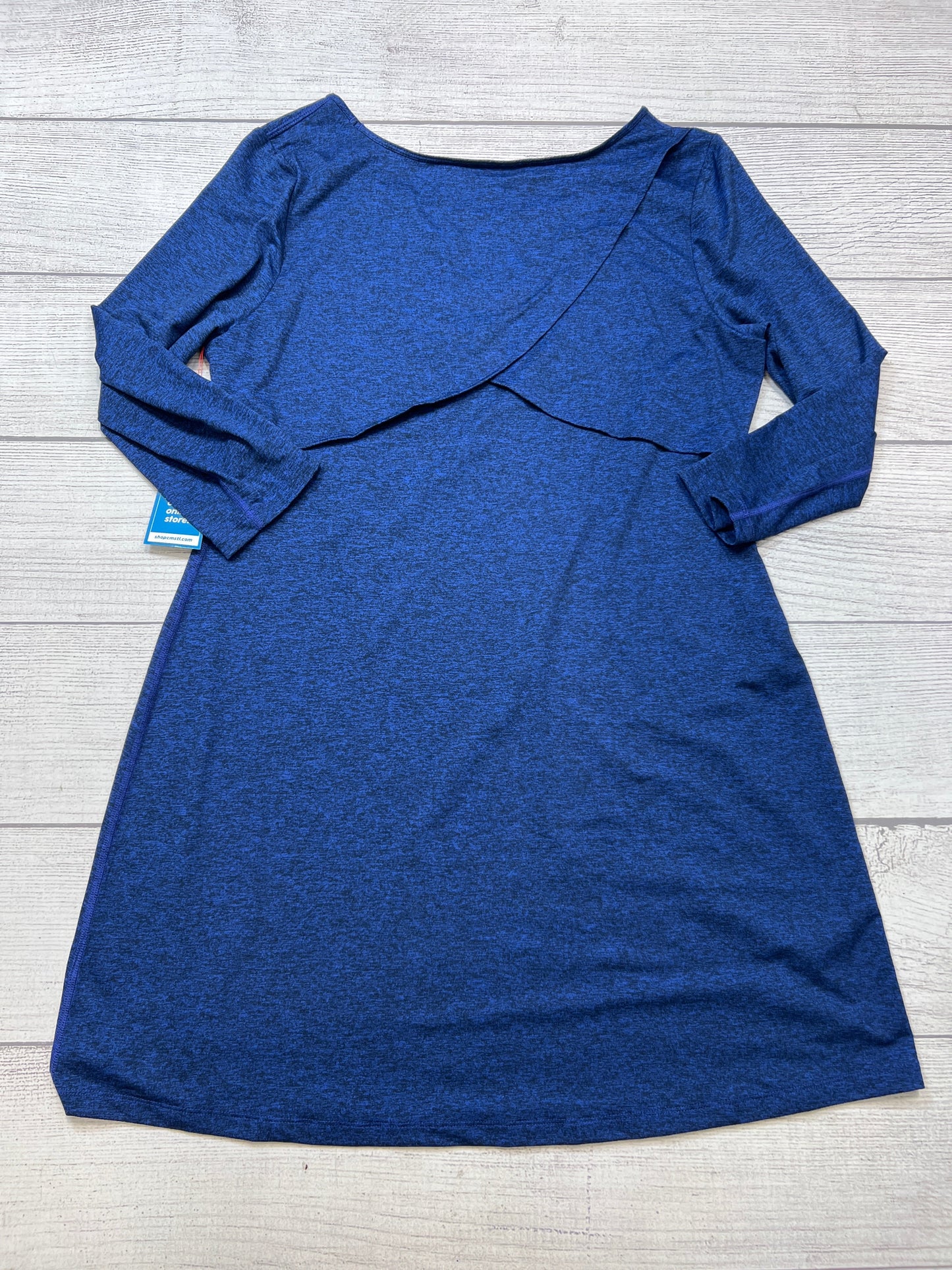 Dress Casual Midi By Patagonia In Blue, Size: Xl