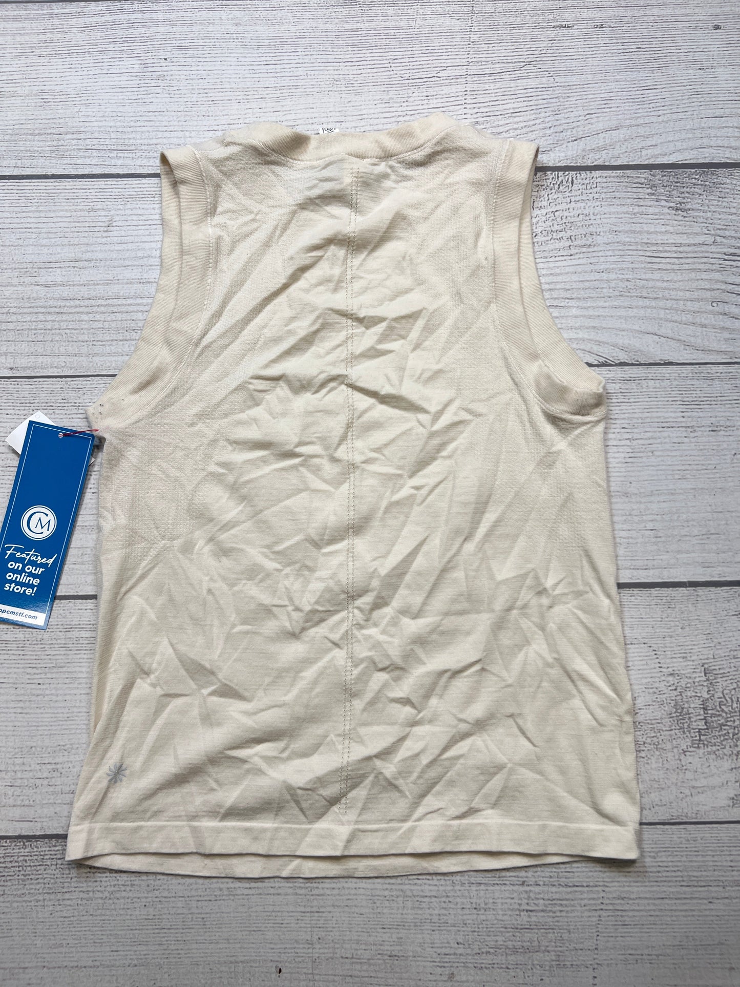 Athletic Tank Top By Athleta In Beige, Size: M