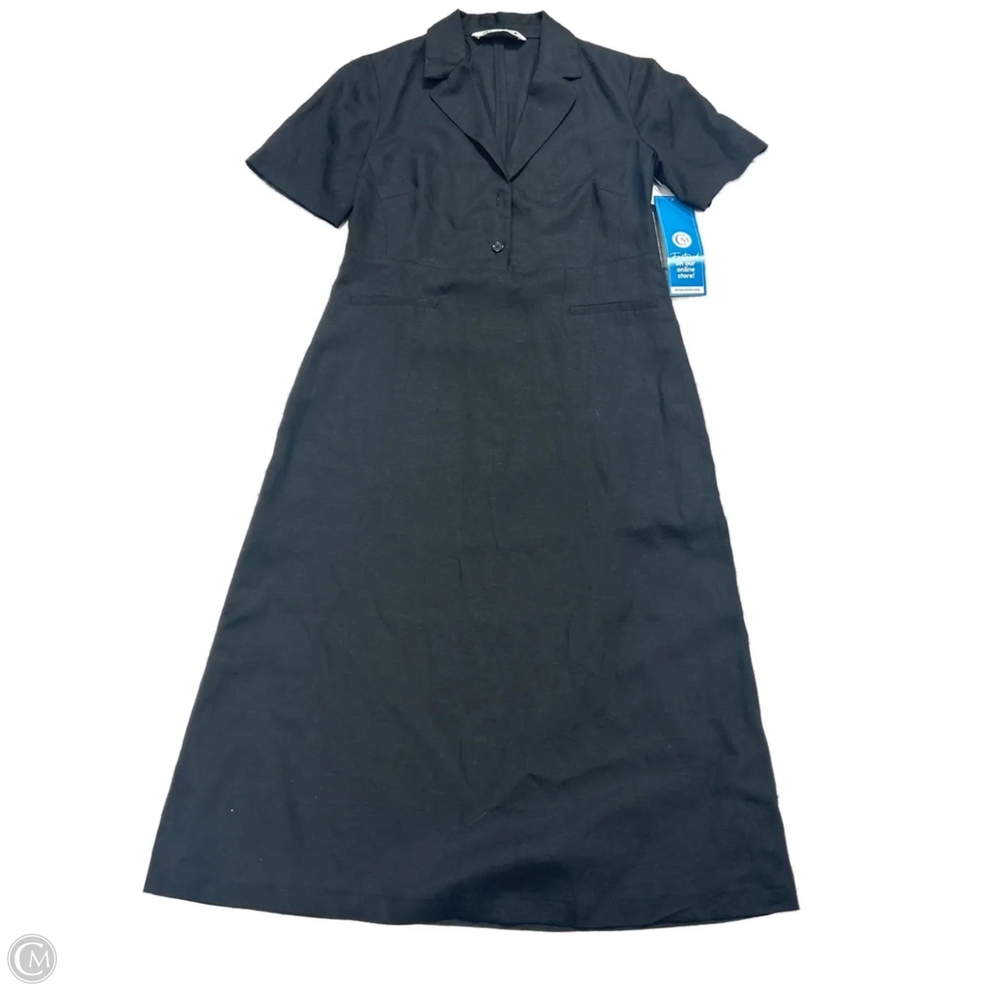 Dress Casual Maxi By Zara In Black, Size: L