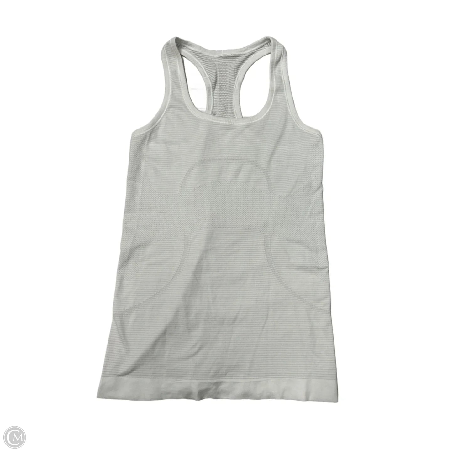 Athletic Tank Top By Lululemon In White, Size: 4