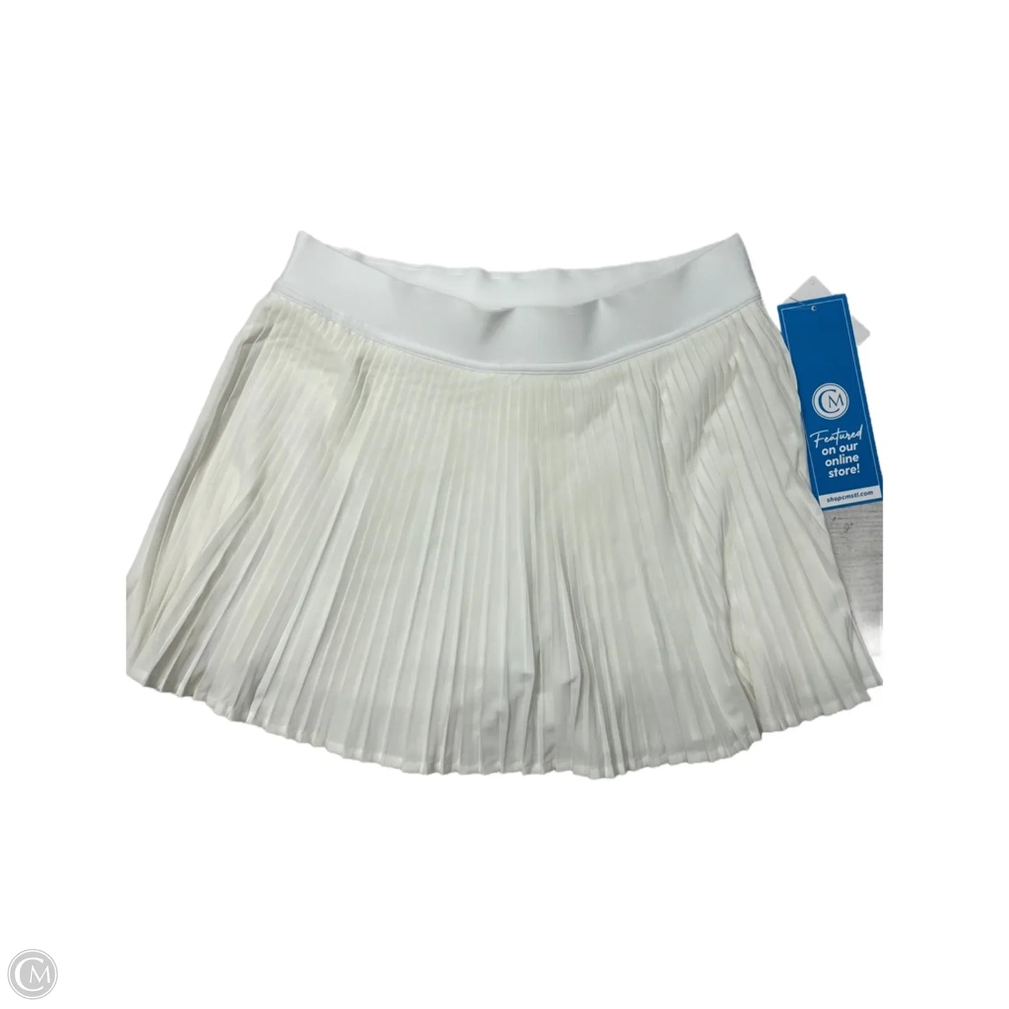 Athletic Skirt By Lululemon In White, Size: 6