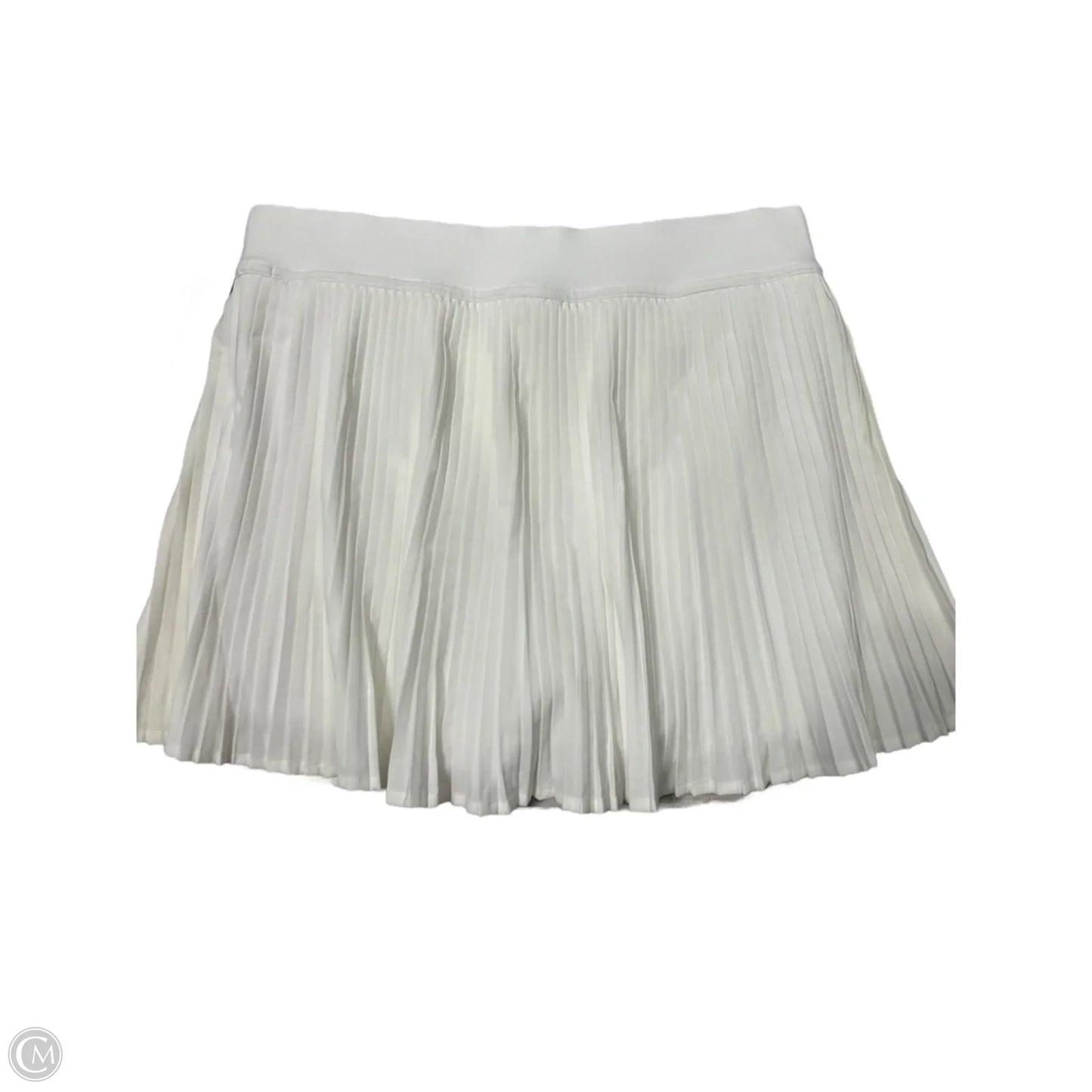 Athletic Skirt By Lululemon In White, Size: 6
